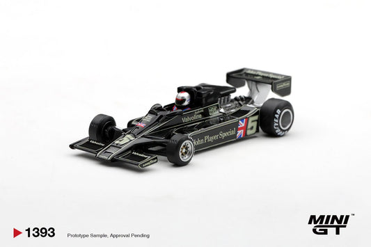 *Pre-Order* Mini GT No.1393 Lotus 78 #5 Mario Andretti 1977 US GP West Winner