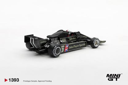 *Pre-Order* Mini GT No.1393 Lotus 78 #5 Mario Andretti 1977 US GP West Winner