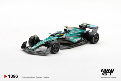 *Pre-Order* Mini GT No.1396 Aston Martin AMR24 #14 Fernando Alonso 2024 F1 2024 Las Vegas GP