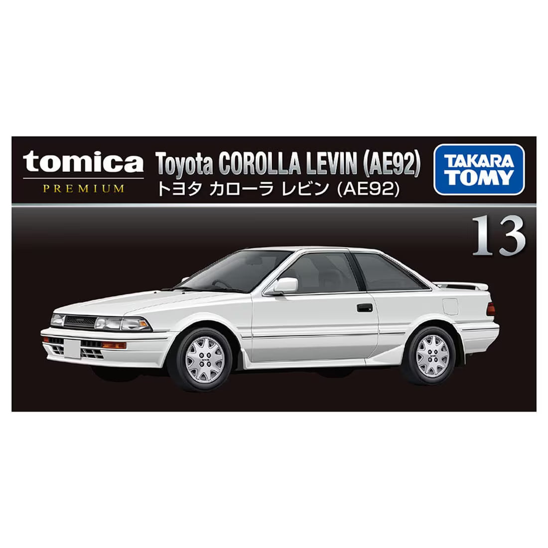 *Pre-Order* Tomica Premium No.13 Toyota Corolla Levin (AE92)