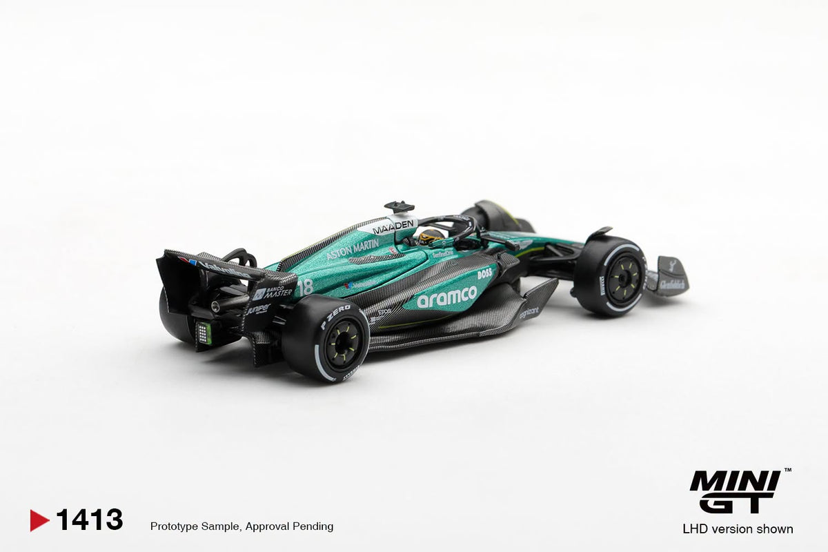 *Pre-Order* Mini GT No.1413 Aston Martin AMR24 #18 Lance Stroll 2024 F1 2024 Las Vegas GP