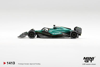 *Pre-Order* Mini GT No.1413 Aston Martin AMR24 #18 Lance Stroll 2024 F1 2024 Las Vegas GP