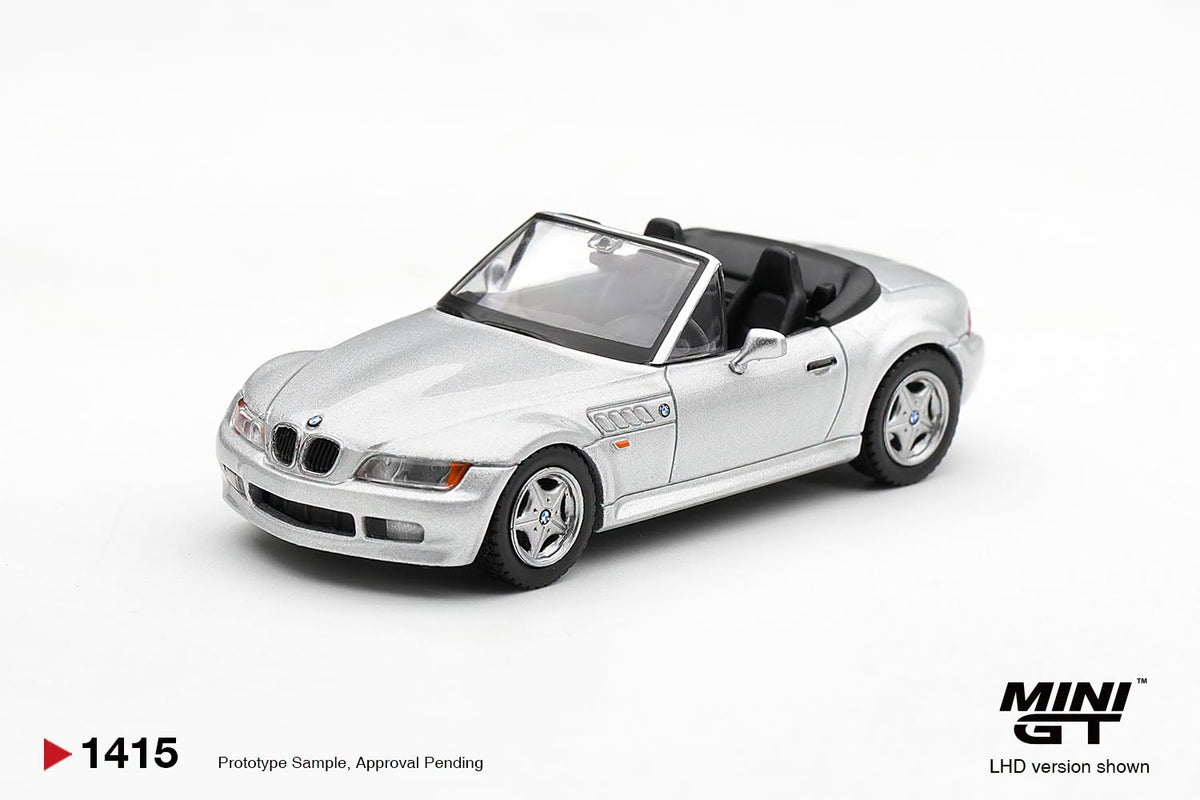 *Pre-Order* Mini GT No.1415 BMW Z3 Titanium Silver