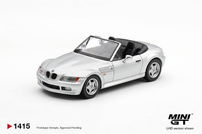 *Pre-Order* Mini GT No.1415 BMW Z3 Titanium Silver