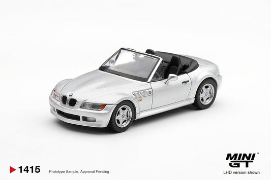 *Pre-Order* Mini GT No.1415 BMW Z3 Titanium Silver