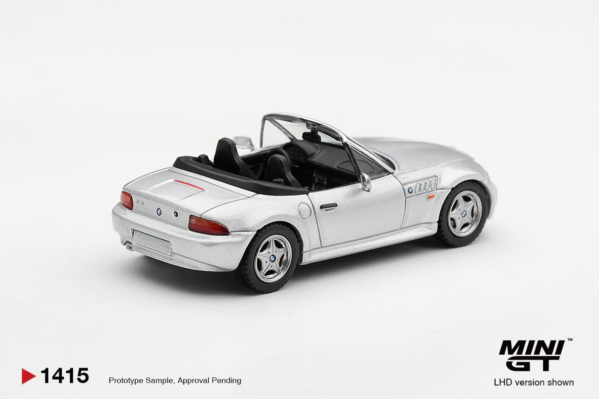 *Pre-Order* Mini GT No.1415 BMW Z3 Titanium Silver