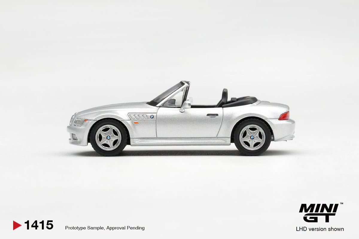 *Pre-Order* Mini GT No.1415 BMW Z3 Titanium Silver