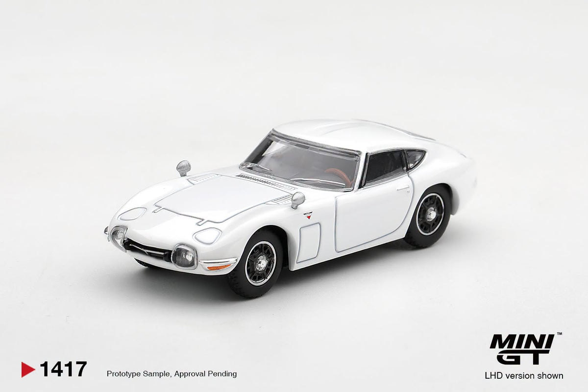 *Pre-Order* Mini GT No.1417 Toyota 2000GT Pegasus White