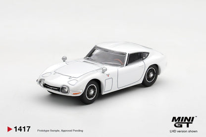 *Pre-Order* Mini GT No.1417 Toyota 2000GT Pegasus White