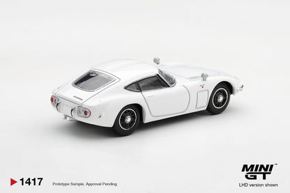 *Pre-Order* Mini GT No.1417 Toyota 2000GT Pegasus White