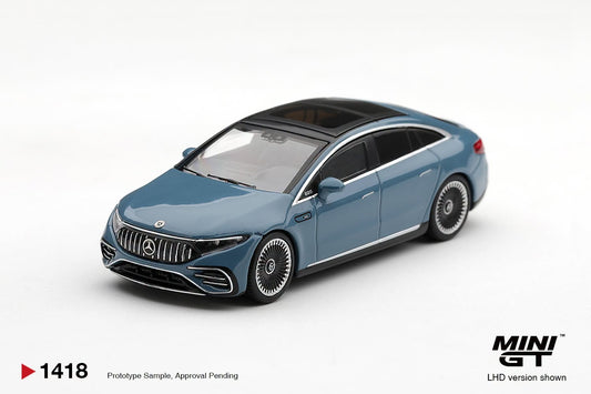 *Pre-Order* Mini GT No.1418 Mercedes-AMG EQS 53 Blue