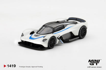 *Pre-Order* Mini GT No.1419 Aston Martin Valkyrie Escaping White