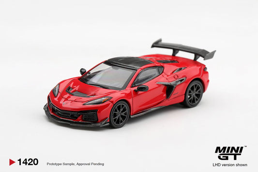 *Pre-Order* Mini GT No.1420 Chevrolet Corvette ZR1 Torch Red