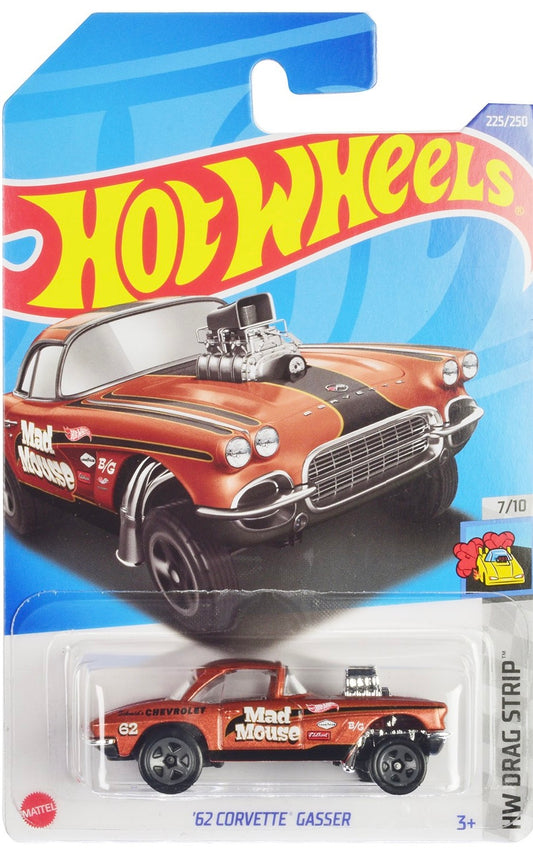 Hot Wheels HW Drag Strip 7/10 '62 Corvette Gasser - Japanese Card