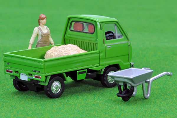 Tomytec Tomica Limited Vintage Neo LV-N15c Honda TN-V Super Deluxe (Green) with Figures