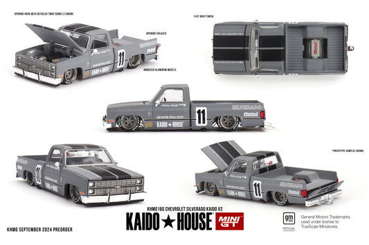 *Pre-Order* Mini GT x Kaido House No.160 Chevrolet Silverado KAIDO V2