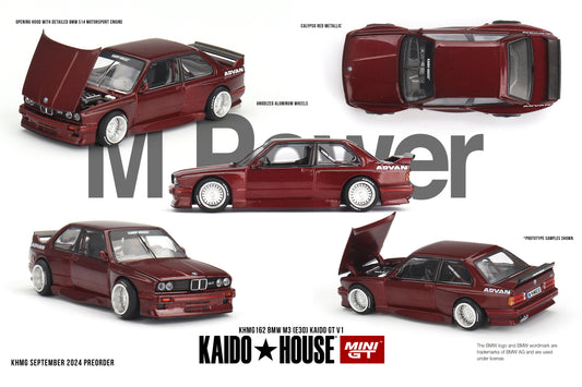 *Pre-Order* Mini GT x Kaido House No.162 BMW M3 (E30) KAIDO GT V1