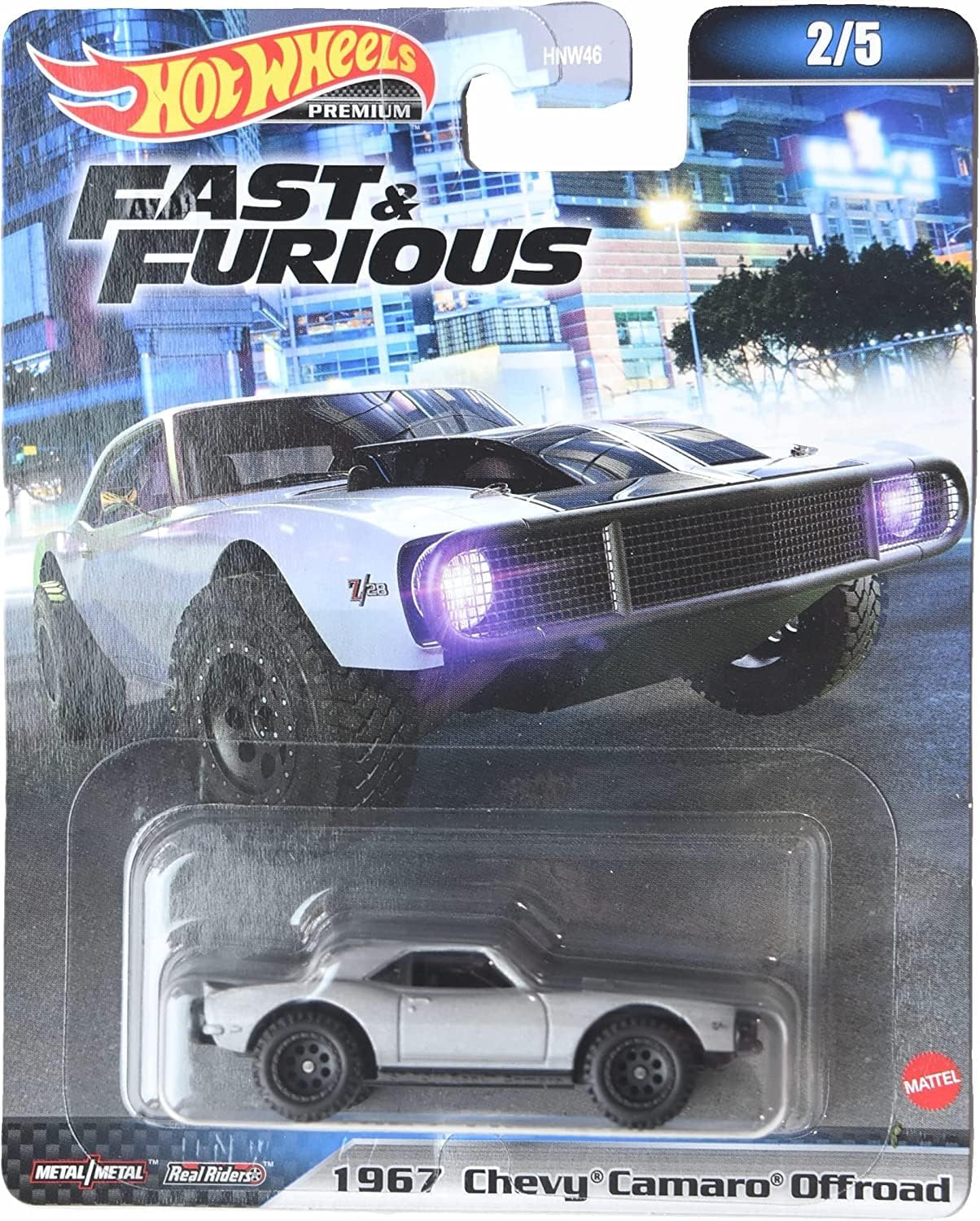 Hot Wheels Premium Fast & Furious 2/5 1967 Chevy Camaro Offroad - Japanese Stock