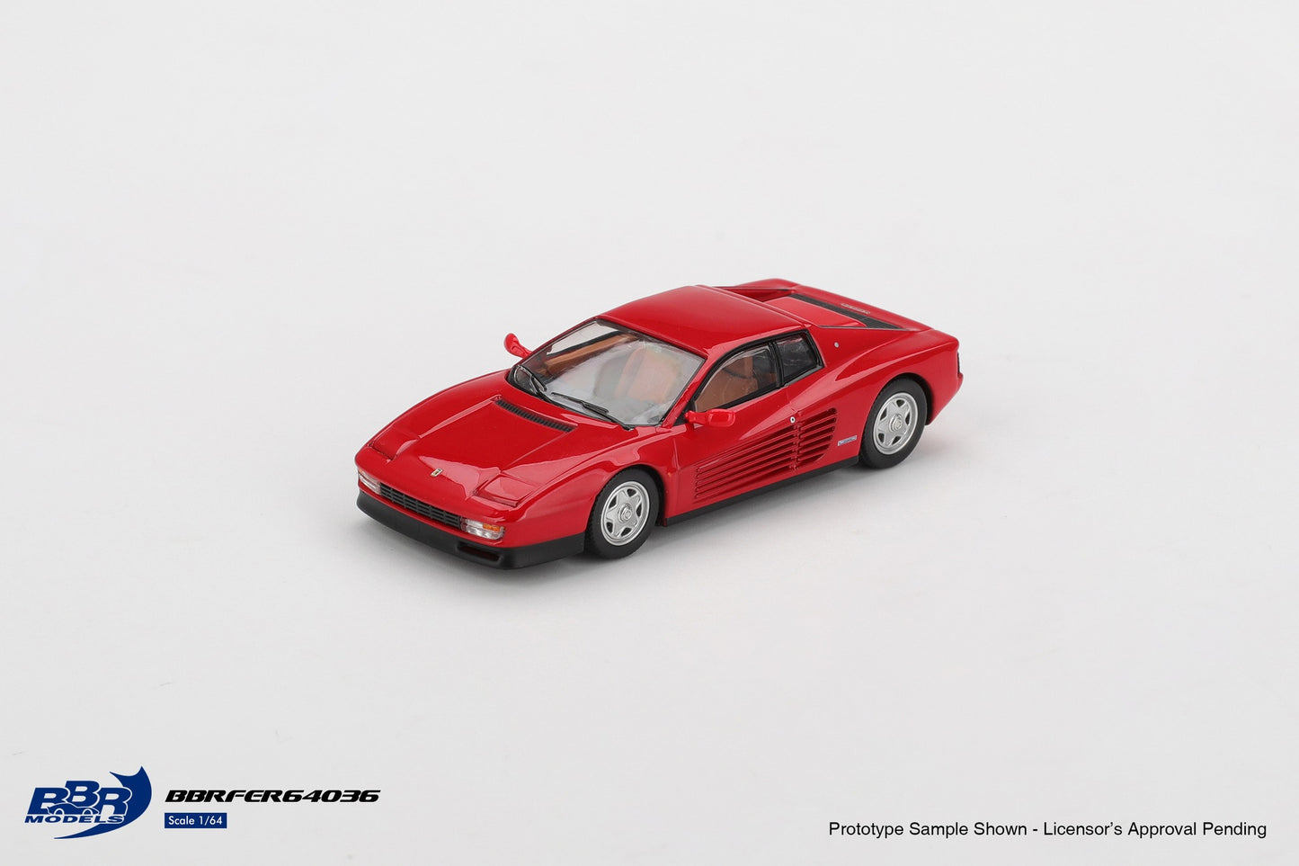 *Pre-Order* BBR Models 1987 Ferrari Testarossa Rosso Corsa
