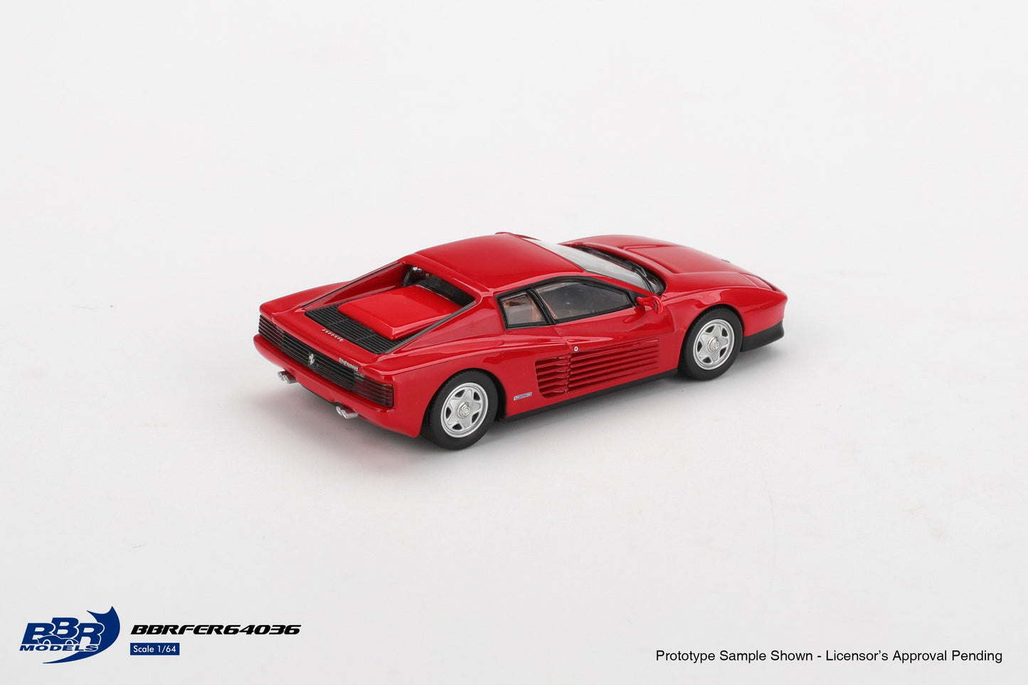 *Pre-Order* BBR Models 1987 Ferrari Testarossa Rosso Corsa