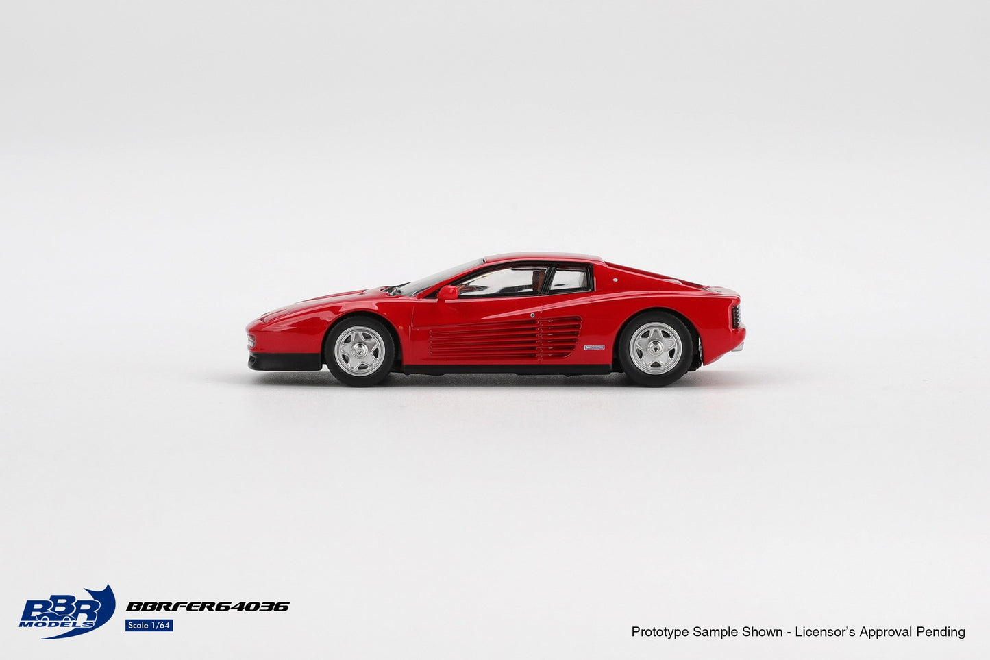 *Pre-Order* BBR Models 1987 Ferrari Testarossa Rosso Corsa