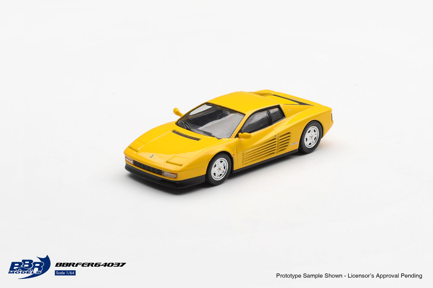 *Pre-Order* BBR Models 1989 Ferrari Testarossa Giallo Modena