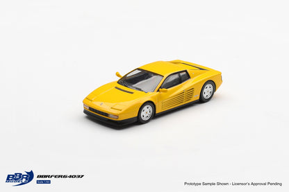 *Pre-Order* BBR Models 1989 Ferrari Testarossa Giallo Modena