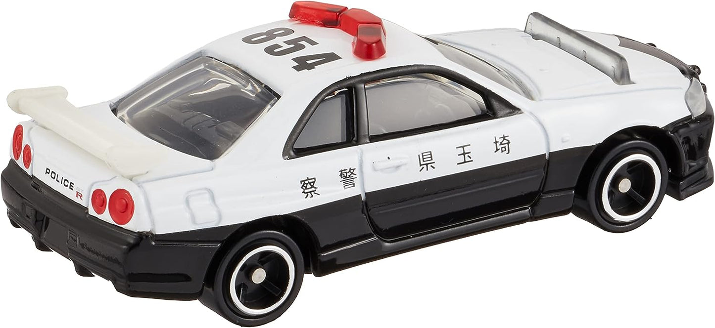 Tomica No.1 Nissan Skyline GT-R (BNR34) Police Car