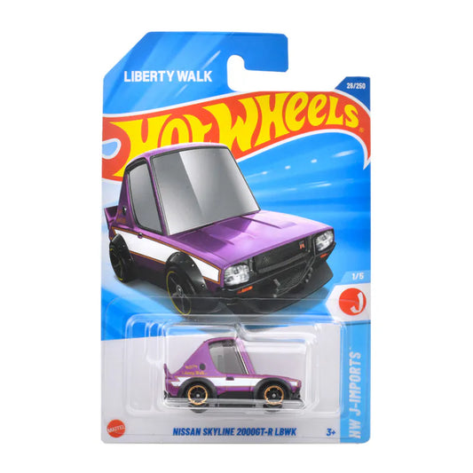Hot Wheels HW J-Imports 1/5 Nissan Skyline 2000GT-R LBWK - Japanese Card