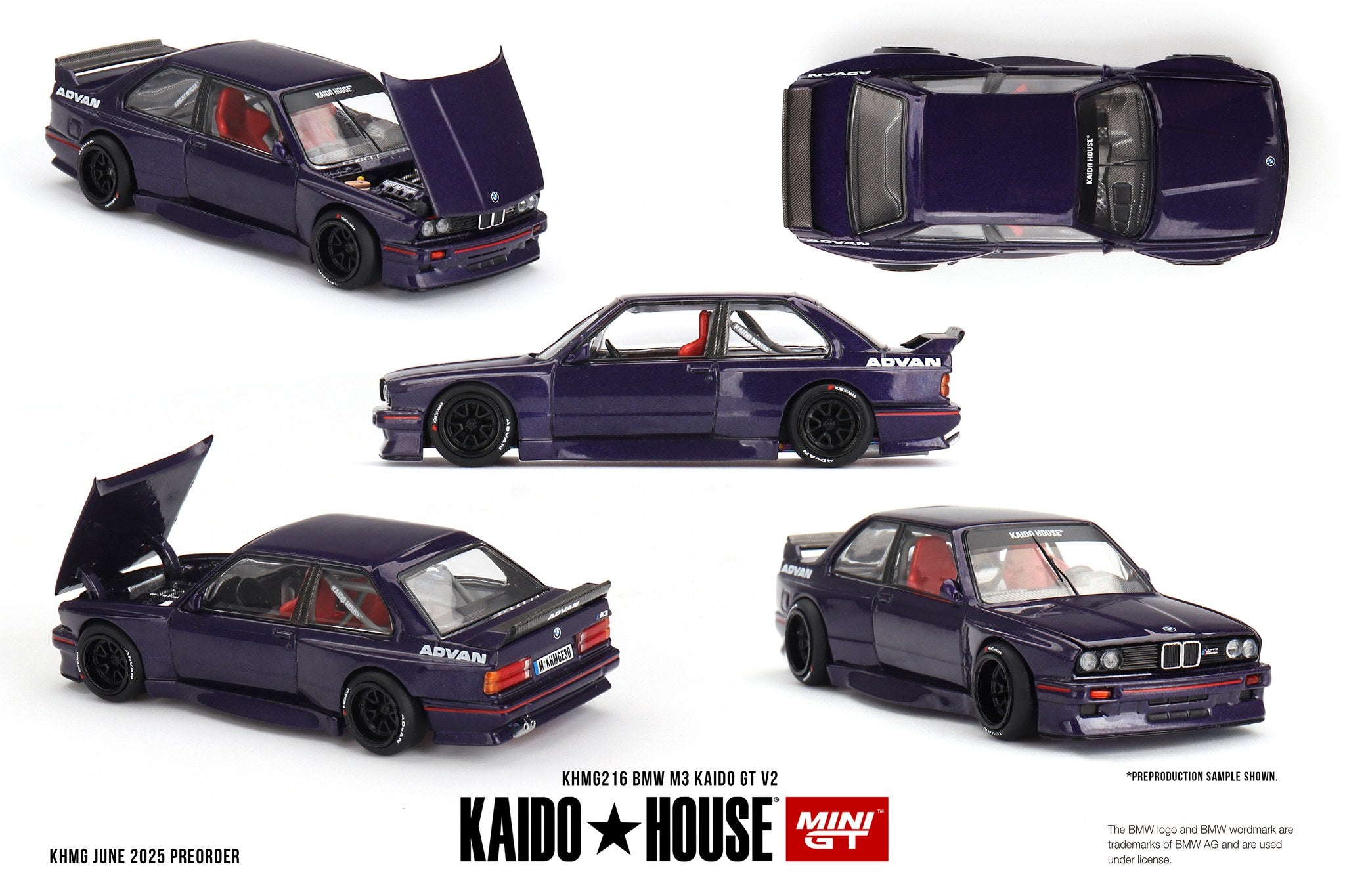 BMW M3 E30 Kaido Touring Champ V1 1989 - KAIDO HOUSE 1/64 WORLD BMW M3 E30 Kaido Touring Champ V1 1989 - KAIDO HOUSE 1/64 WORLD
