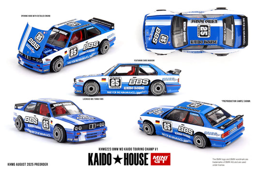 *Pre-Order* Mini GT x Kaido House No.223 BMW M3 Kaido Touring Champ V1
