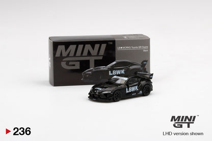 Mini GT No.236 LB★WORKS Toyota GR Supra Black