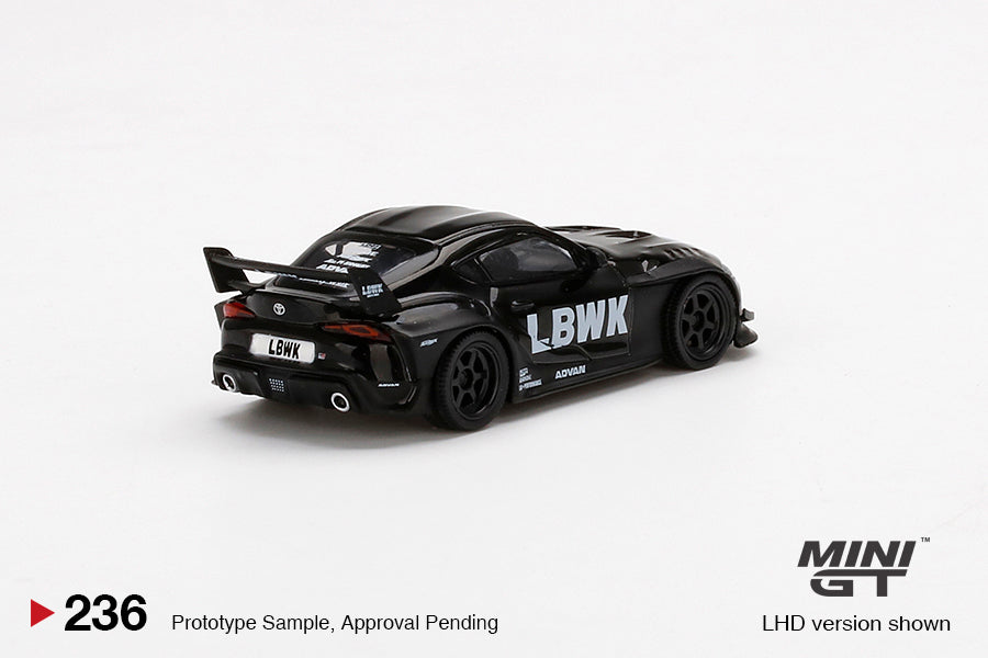 Mini GT No.236 LB★WORKS Toyota GR Supra Black