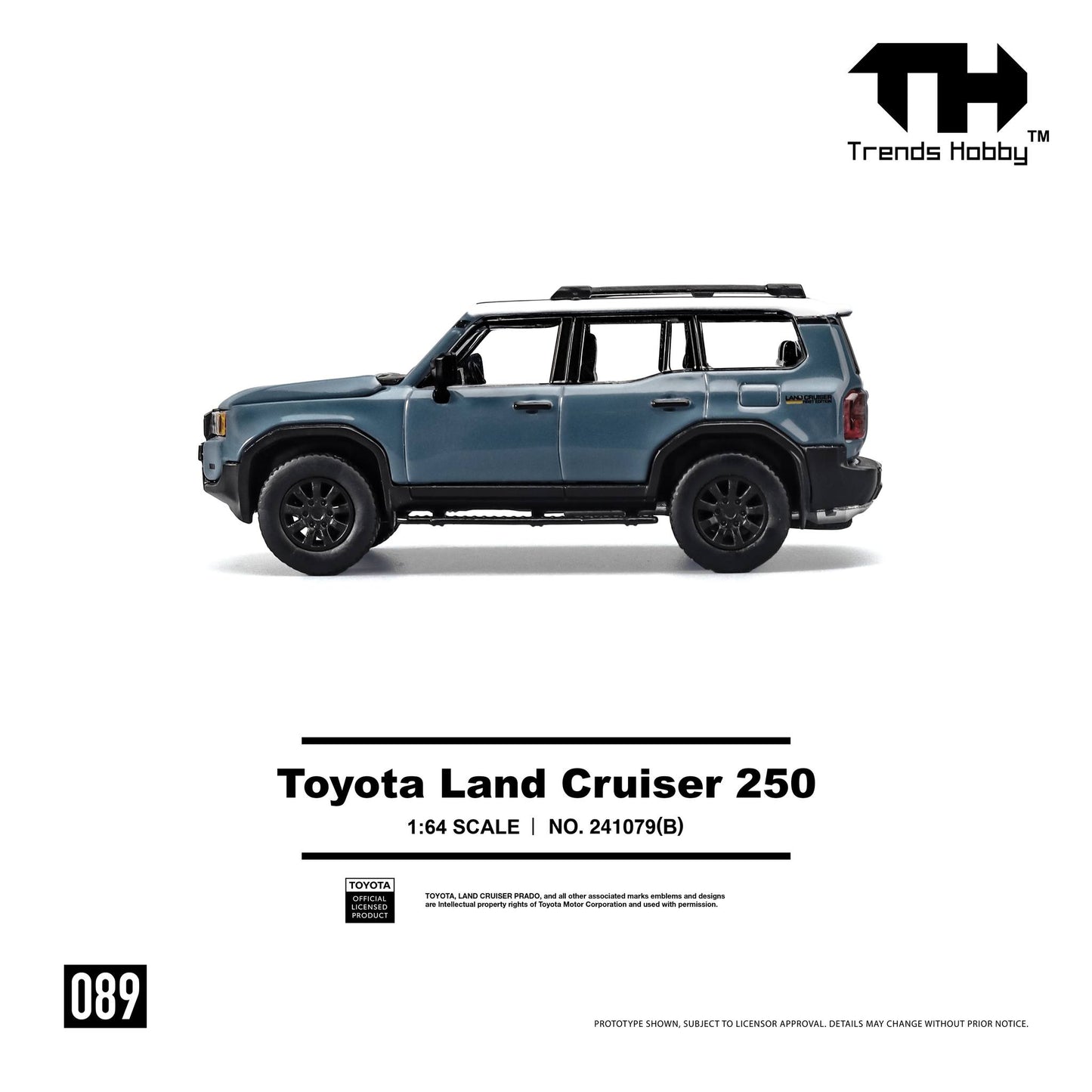 *Pre-Order* Trends Hobby No.241079(B) Toyota Land Cruiser 250 - Blue