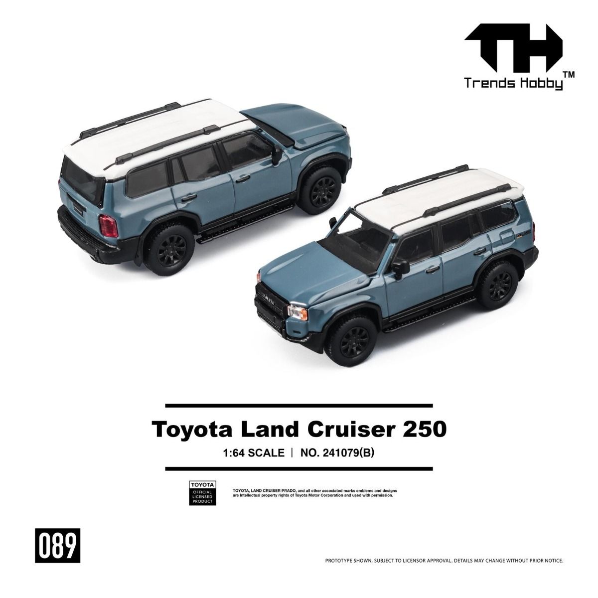 *Pre-Order* Trends Hobby No.241079(B) Toyota Land Cruiser 250 - Blue