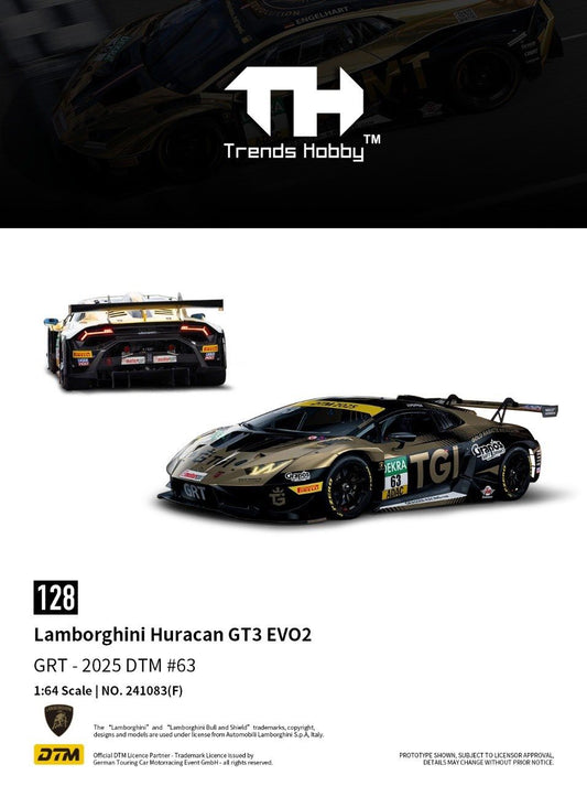 *Pre-Order* Trends Hobby No.241083(F) Lamborghini Huracan GT3 EVO2 GRT - 2025 DTM #63