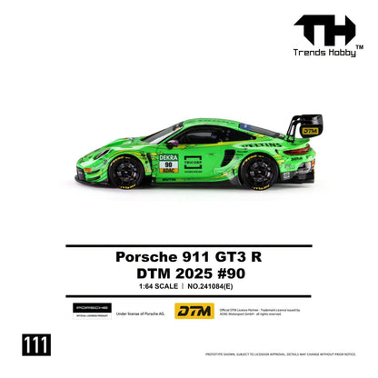 *Pre-Order* Trends Hobby No.241084(E) Porsche 911 GT3 R DTM 2025 - #90 Green