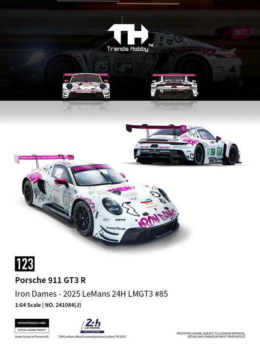 *Pre-Order* Trends Hobby No.241084(J) Porsche 911 GT3 R Iron Dames - 2025 LeMans 24H LMGT3 #85