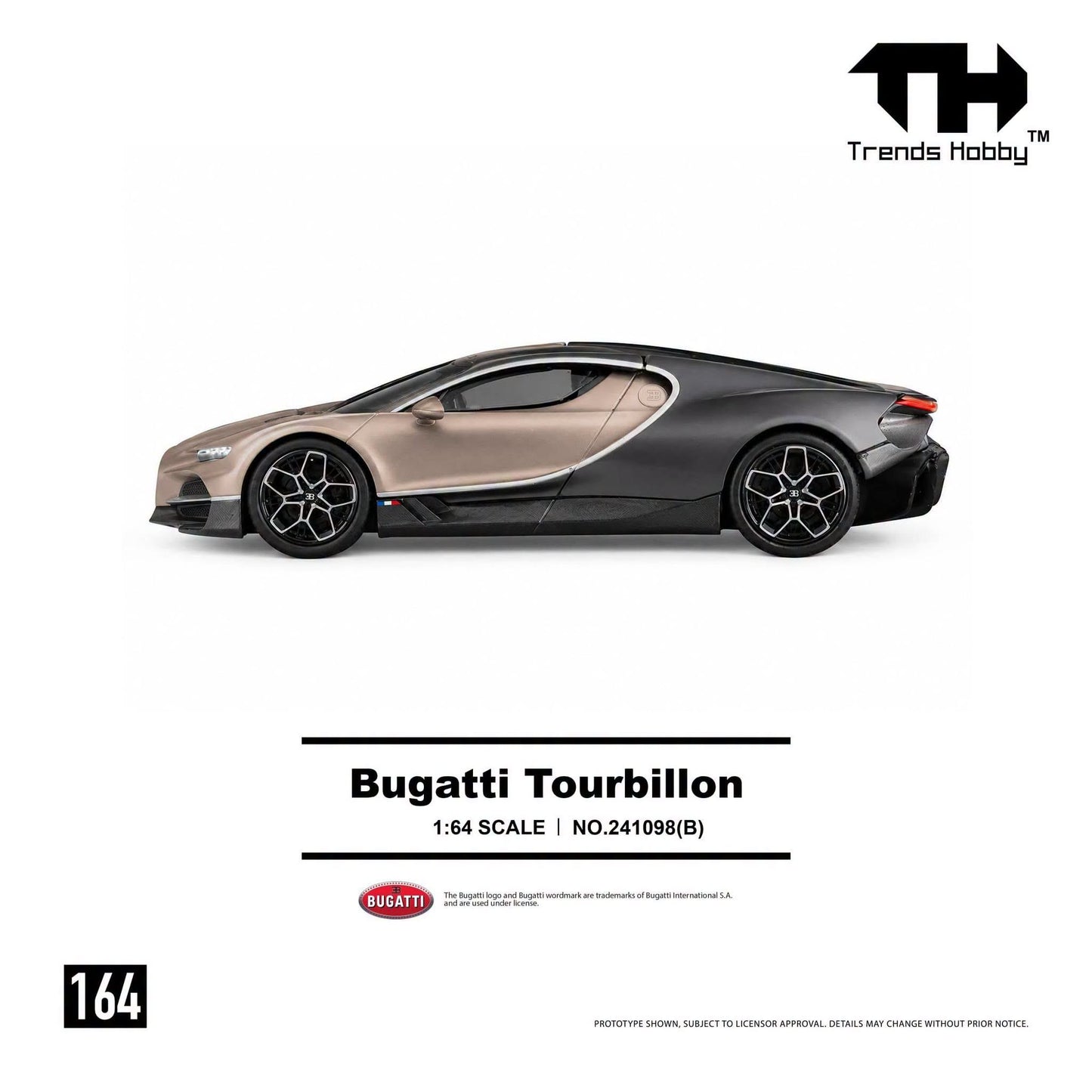 *Pre-Order* Trends Hobby No.241098(B) Bugatti Tourbillon - Gold