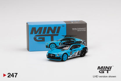 Mini GT No.247 Bentley Continental GT 2020 GP Ice Race