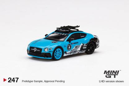 Mini GT No.247 Bentley Continental GT 2020 GP Ice Race