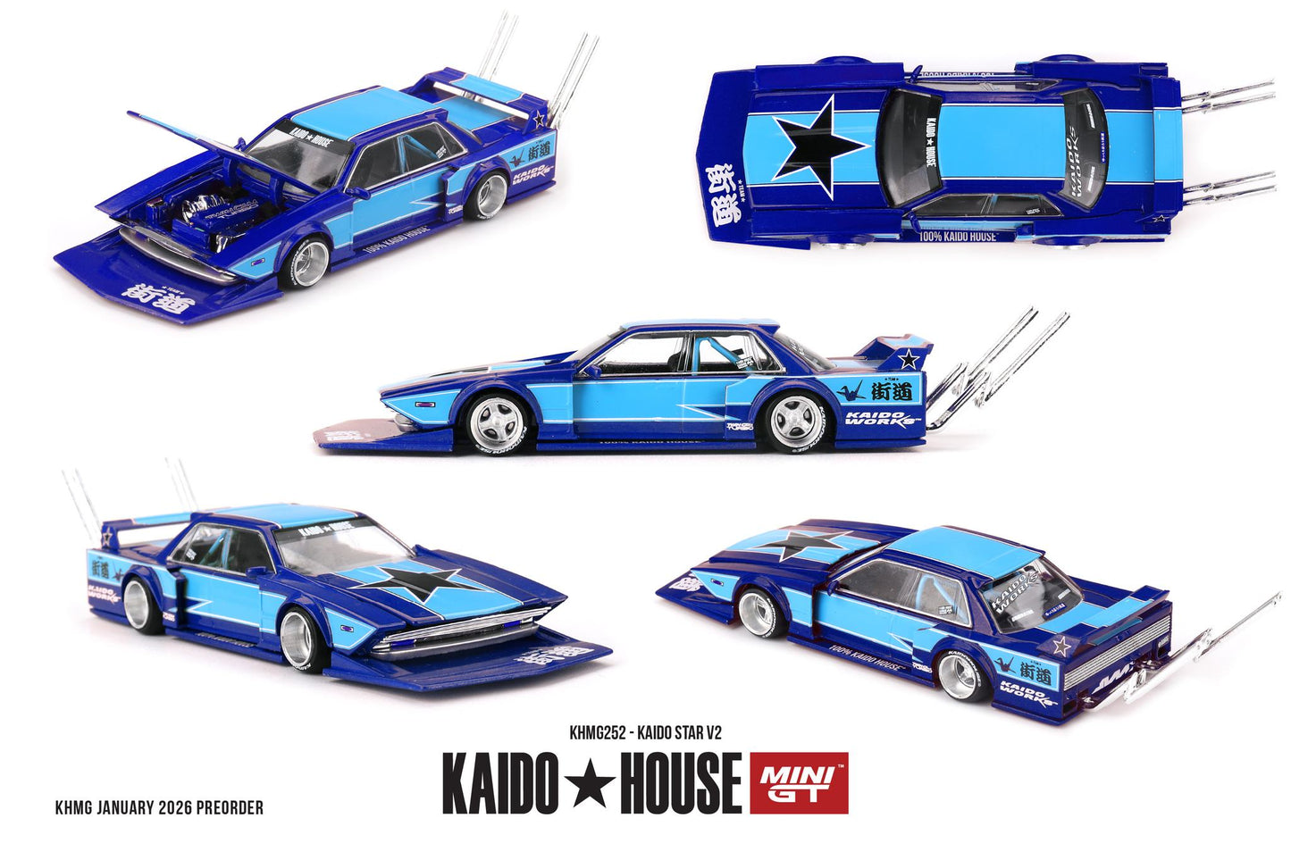 *Pre-Order* Mini GT x Kaido House No.252 KAIDO STAR V2