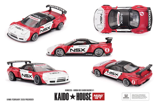 *Pre-Order* Mini GT x Kaido House No.255 Honda NSX Kaido Racing V1