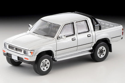 *Pre-Order* Tomytec Tomica Limited Vintage Neo LV-N256c Toyota Hilux 4WD Pickup Double Cab SSR (Silver) 1991 Model