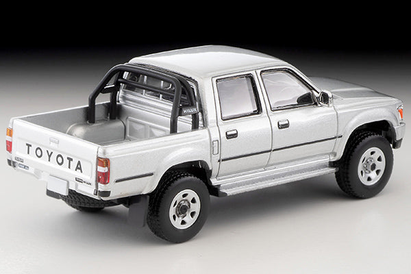 *Pre-Order* Tomytec Tomica Limited Vintage Neo LV-N256c Toyota Hilux 4WD Pickup Double Cab SSR (Silver) 1991 Model