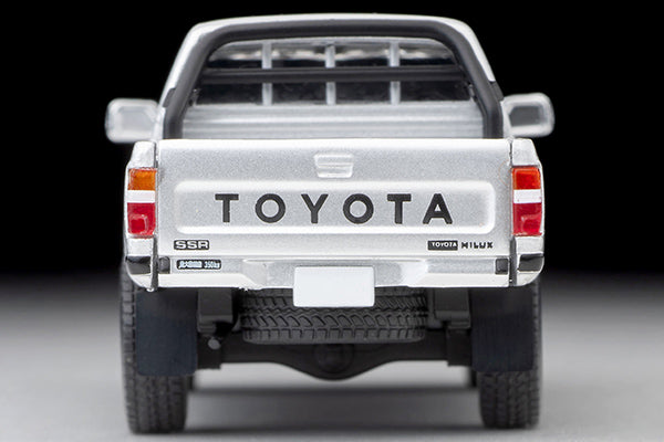 *Pre-Order* Tomytec Tomica Limited Vintage Neo LV-N256c Toyota Hilux 4WD Pickup Double Cab SSR (Silver) 1991 Model