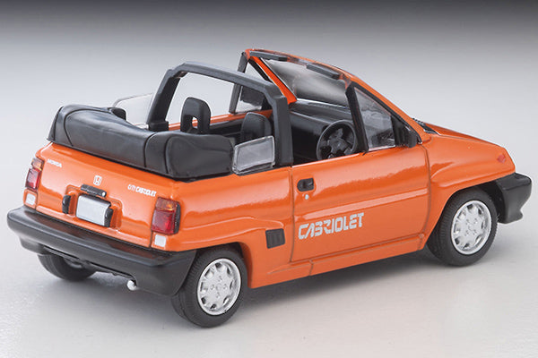 *Pre-Order* Tomytec Tomica Limited Vintage Neo LV-N262c Honda City Cabriolet (Orange) 1984 Model