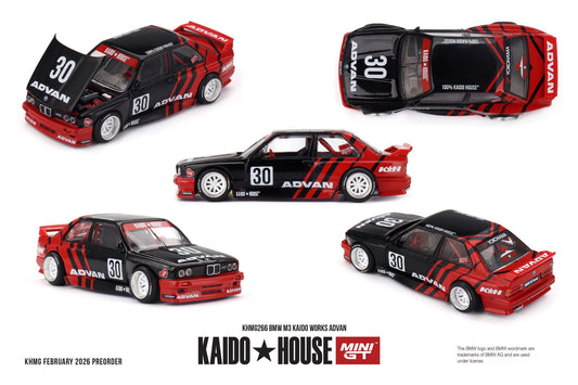 *Pre-Order* Mini GT x Kaido House No.266 BMW M3 Kaido Works ADVAN