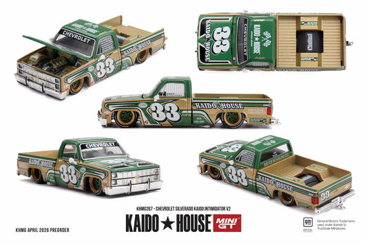 *Pre-Order* Mini GT x Kaido House No.267 Chevrolet Silverado Kaido Intimidator V2