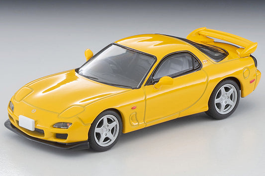 Tomytec Tomica Limited Vintage Neo LV-N267d Mazda RX-7 Type R Bathurst R (Yellow) '01 Model